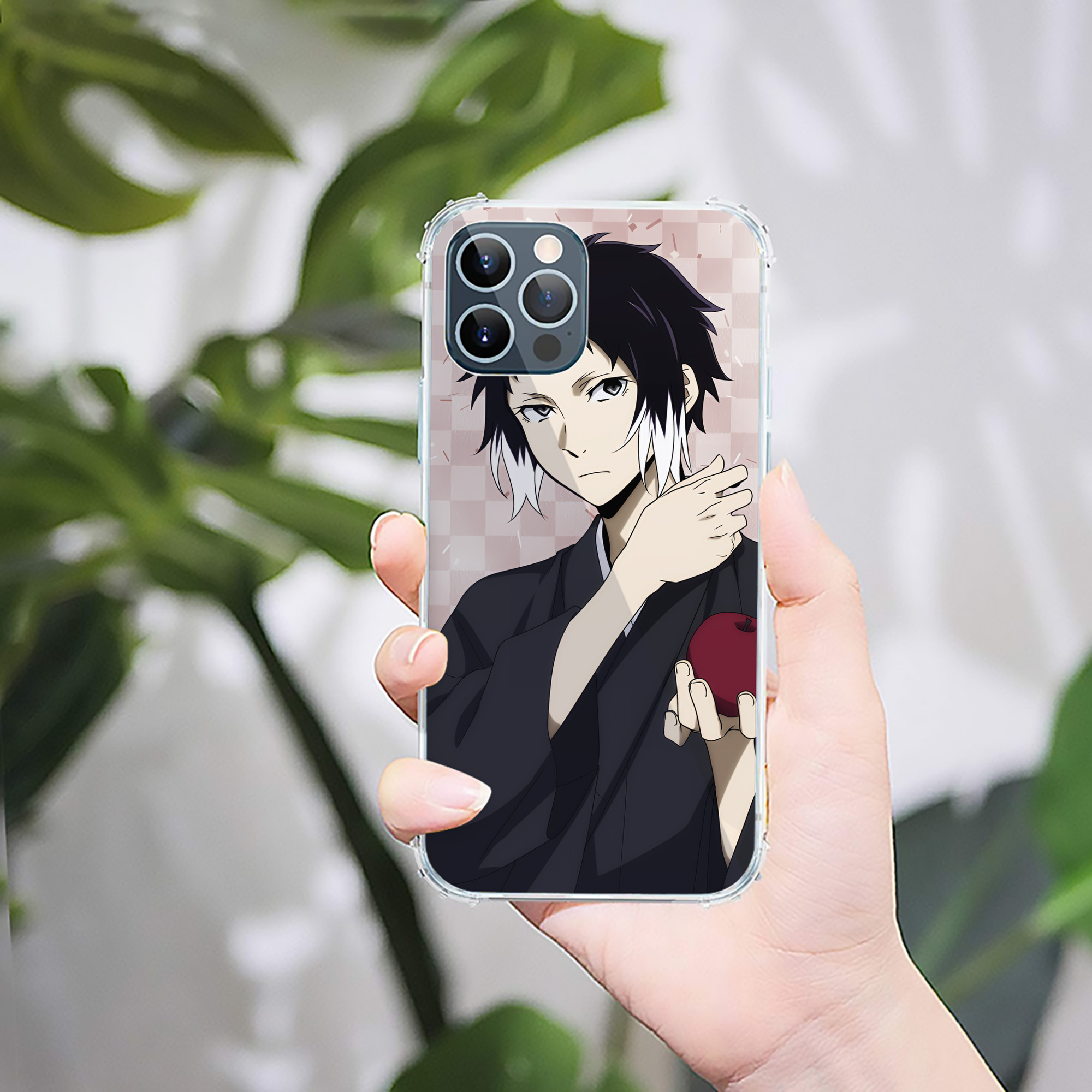 （画像用） 文豪ストレイドッグス Bungo Stray Dogs 【iPhone 12シリーズ対応】透明スマホケース（クリアソフトケース）